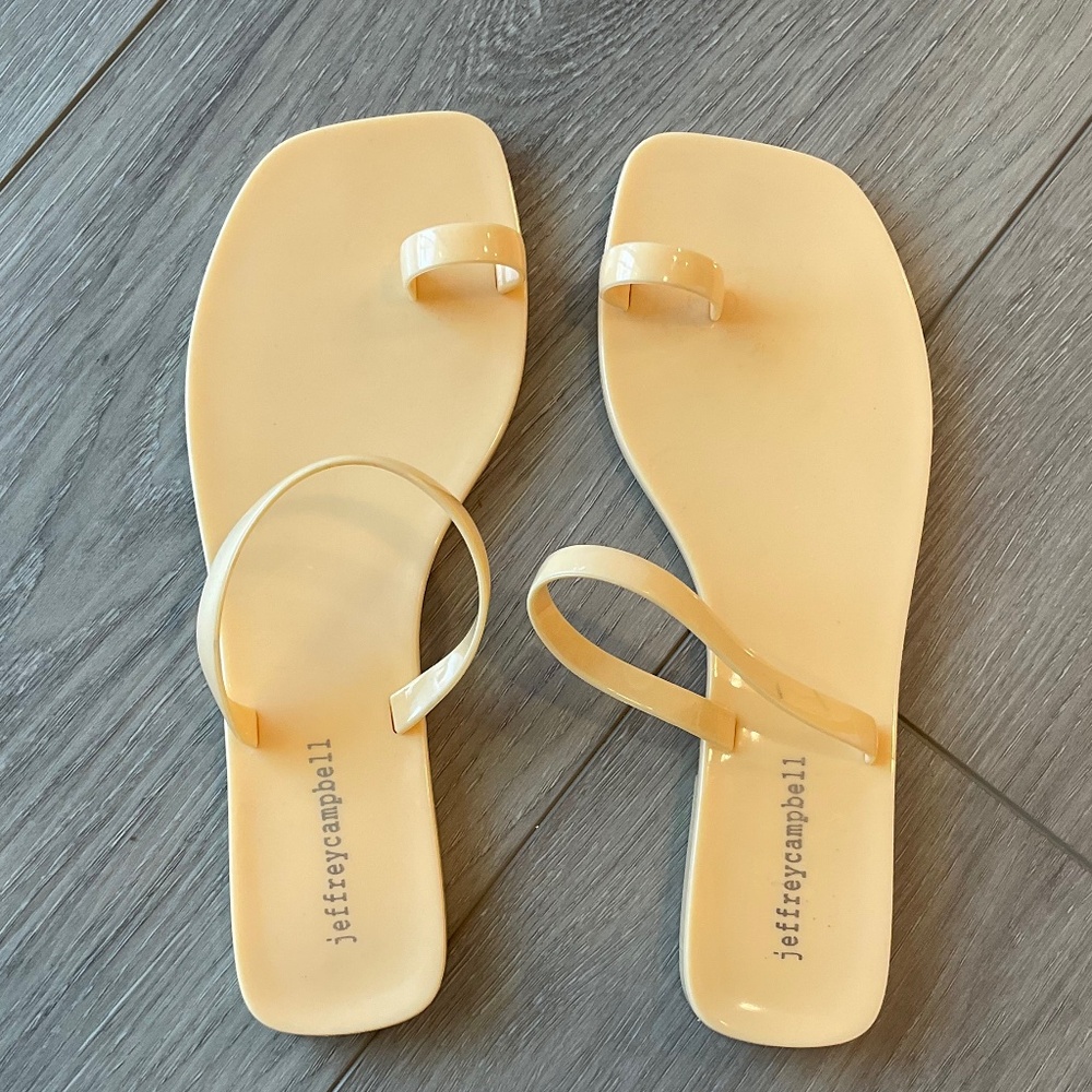 JEFFREY CAMPBELL Darbey Jelly Sandal Size 9